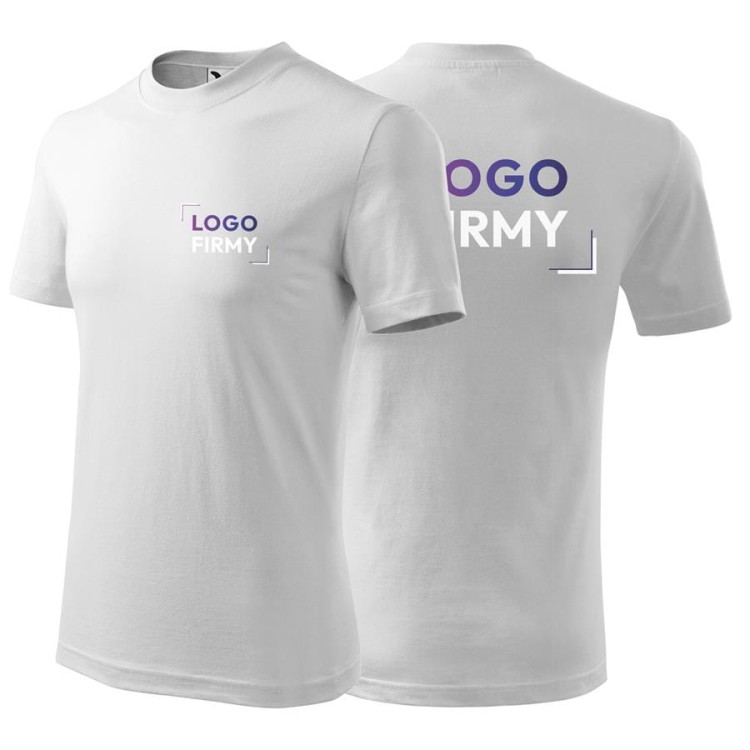 Koszulka czarna z krótkim rękawem z logo na sercu i plecach unisex z nadrukiem logo firmy 200g HEAVY110 koszulka kr (20).jpg