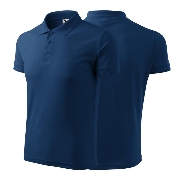 Koszulka czarna polo z logo na sercu męska z nadrukiem logo firmy 200g 203 koszulka polo WSZYSTKIE KOLORY (6).jpg