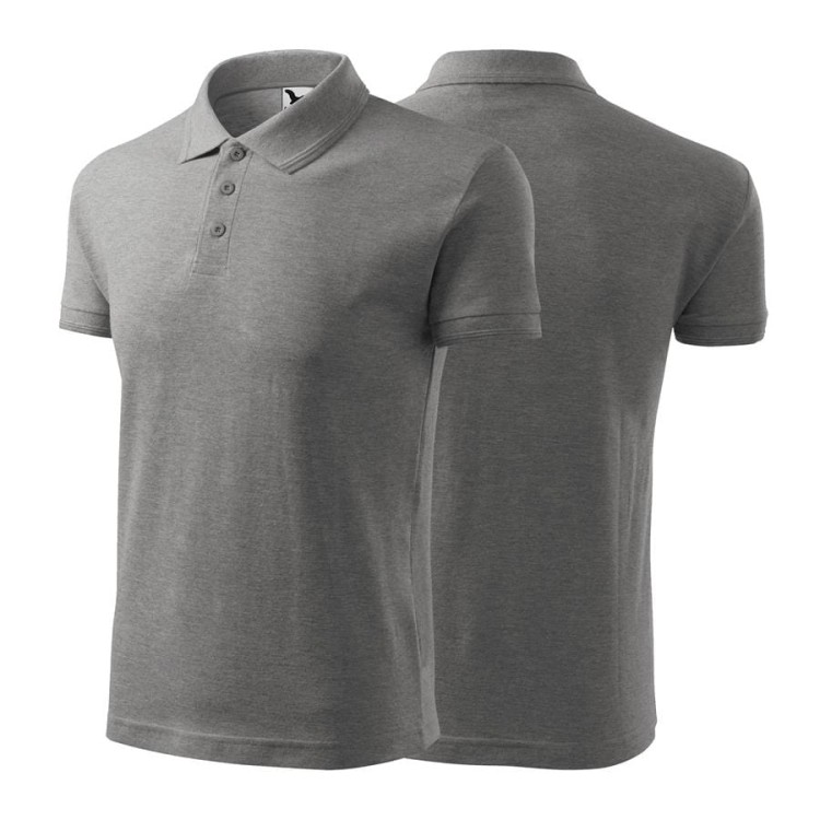 Koszulka czarna polo z logo na sercu męska z nadrukiem logo firmy 200g 203 koszulka polo WSZYSTKIE KOLORY (7).jpg