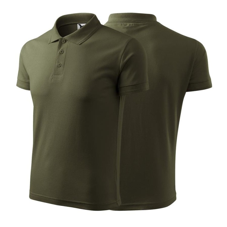 Koszulka czarna polo z logo na sercu męska z nadrukiem logo firmy 200g 203 koszulka polo WSZYSTKIE KOLORY (26).jpg