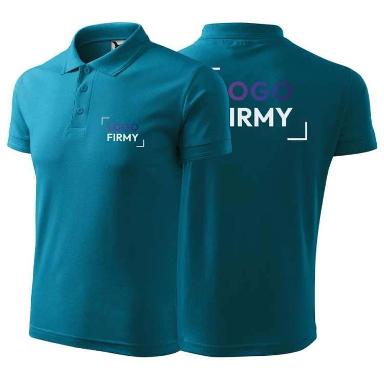 Koszulka czarna polo z logo na sercu i plecach męska z nadrukiem logo firmy 200g 203 koszulka polo WSZYSTKIE KOLORY (9).jpg