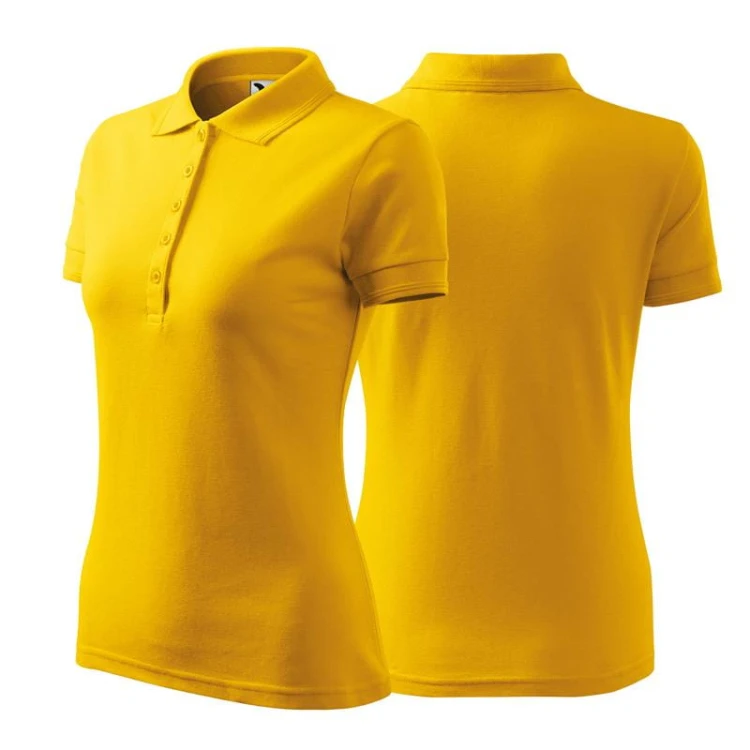Koszulka czarna polo z logo na sercu damska z nadrukiem logo firmy 200g 210 koszulka polo WSZYSTKIE KOLORY (1).jpg