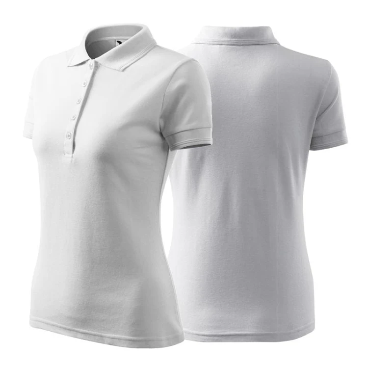 Koszulka czarna polo z logo na sercu damska z nadrukiem logo firmy 200g 210 koszulka polo WSZYSTKIE KOLORY (3).jpg