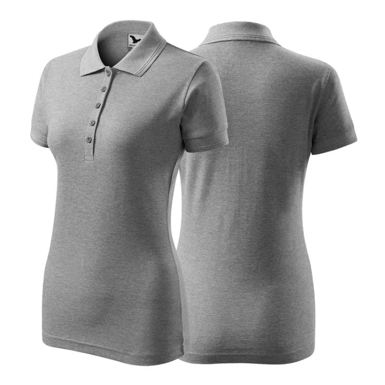 Koszulka czarna polo z logo na sercu damska z nadrukiem logo firmy 200g 210 koszulka polo WSZYSTKIE KOLORY (7).jpg