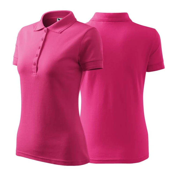 Koszulka czarna polo z logo na sercu damska z nadrukiem logo firmy 200g 210 koszulka polo WSZYSTKIE KOLORY (11).jpg
