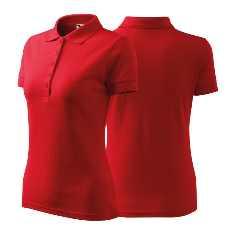 Koszulka czarna polo z logo na sercu damska z nadrukiem logo firmy 200g 210 koszulka polo WSZYSTKIE KOLORY (12).jpg