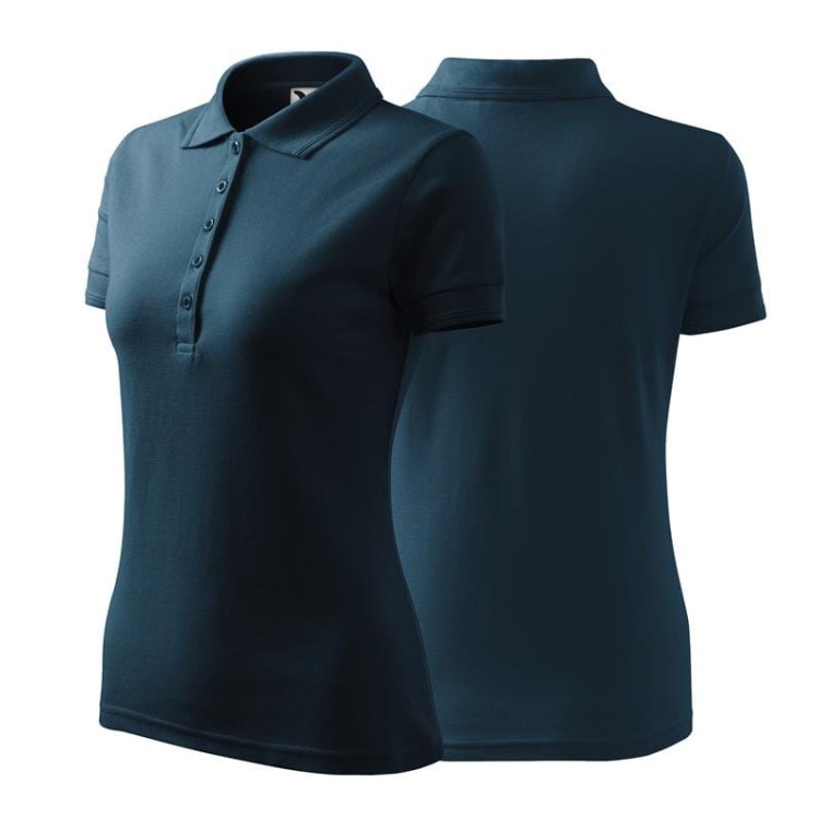 Koszulka czarna polo z logo na sercu damska z nadrukiem logo firmy 200g 210 koszulka polo WSZYSTKIE KOLORY (15).jpg