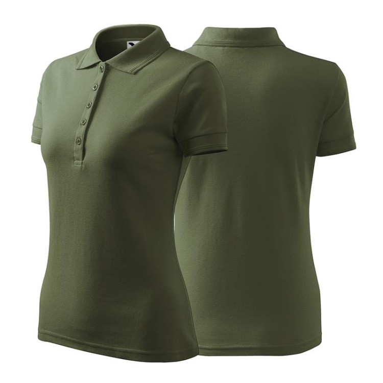 Koszulka czarna polo z logo na sercu damska z nadrukiem logo firmy 200g 210 koszulka polo WSZYSTKIE KOLORY (19).jpg