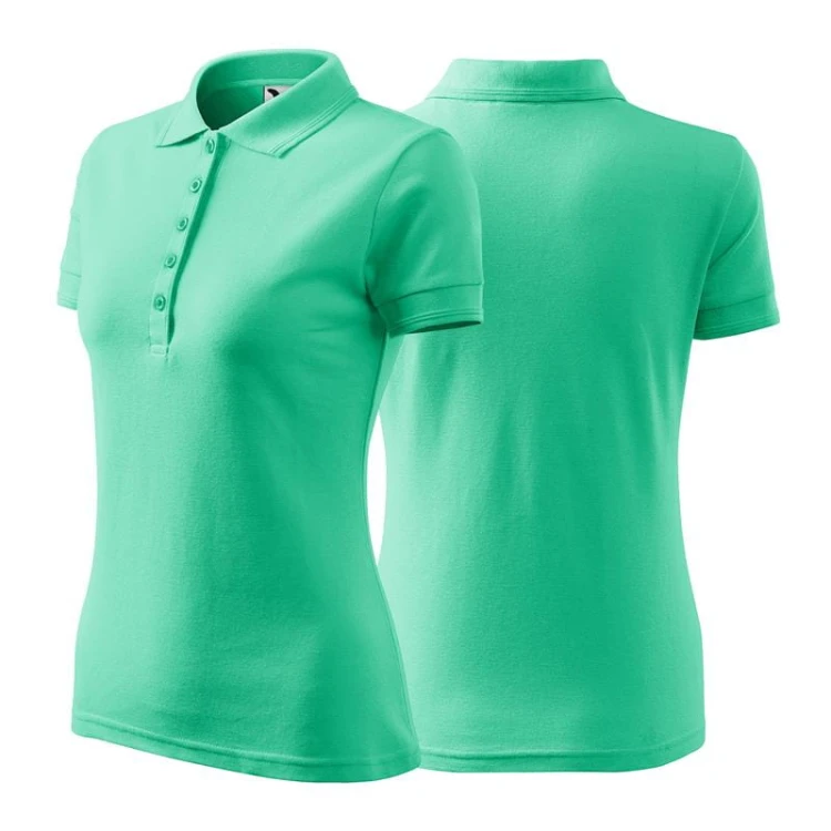 Koszulka czarna polo z logo na sercu damska z nadrukiem logo firmy 200g 210 koszulka polo WSZYSTKIE KOLORY (22).jpg