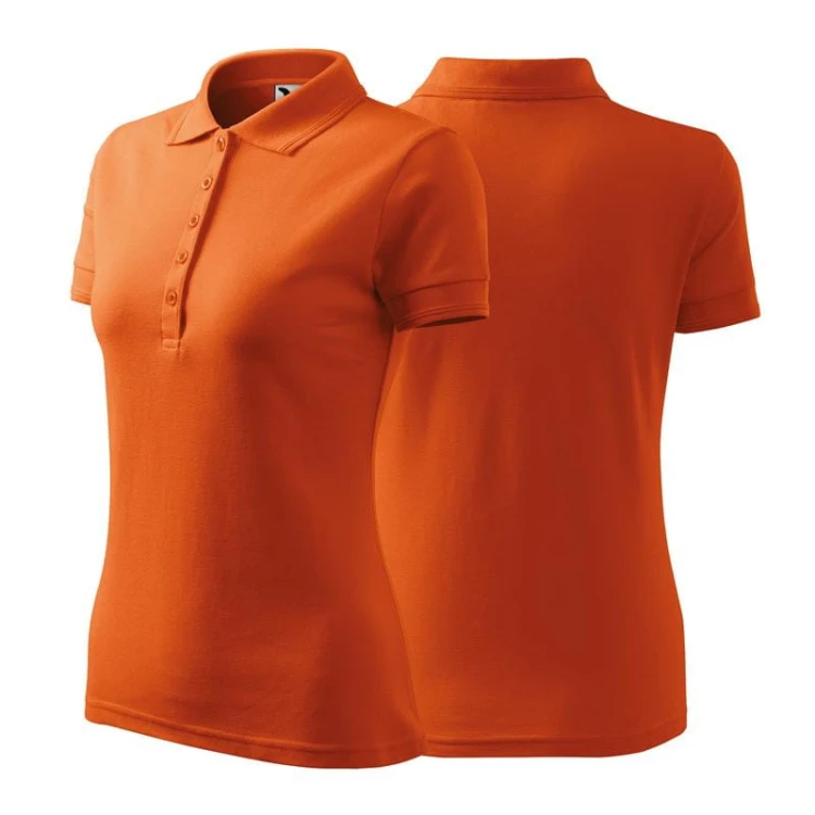 Koszulka czarna polo z logo na sercu damska z nadrukiem logo firmy 200g 210 koszulka polo WSZYSTKIE KOLORY (23).jpg