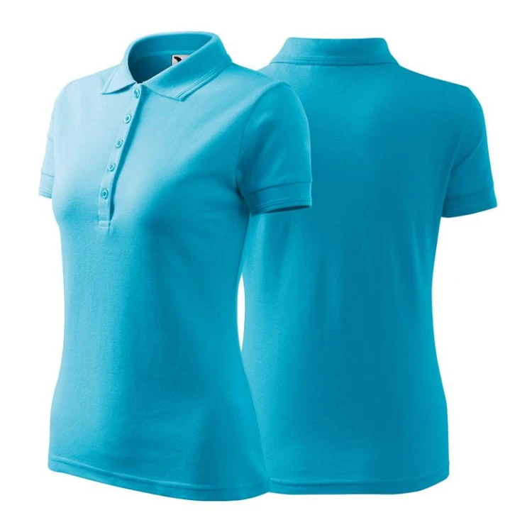 Koszulka czarna polo z logo na sercu damska z nadrukiem logo firmy 200g 210 koszulka polo WSZYSTKIE KOLORY (25).jpg