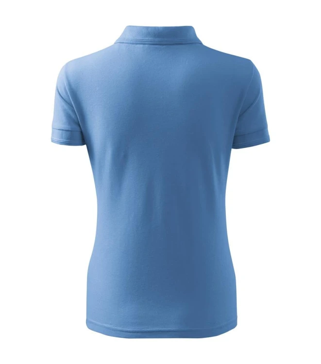 Koszulka czarna polo z logo na sercu damska z nadrukiem logo firmy 200g 210 koszulka polo WSZYSTKIE KOLORY (12).jpg