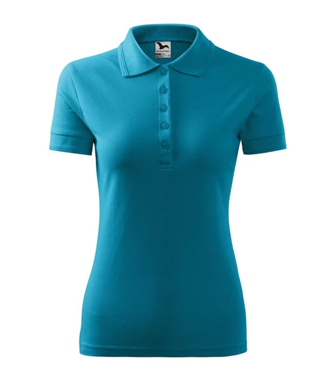 Koszulka czarna polo z logo na sercu damska z nadrukiem logo firmy 200g 210 koszulka polo WSZYSTKIE KOLORY (28).jpg