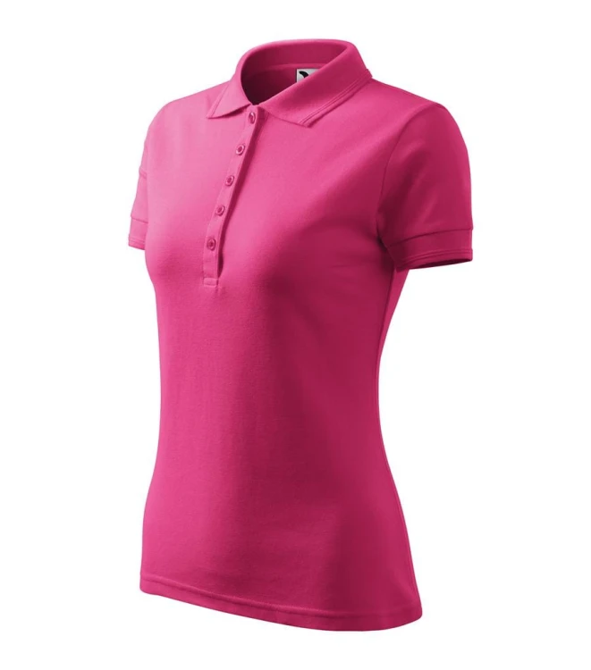Koszulka czarna polo z logo na sercu damska z nadrukiem logo firmy 200g 210 koszulka polo WSZYSTKIE KOLORY (42).jpg