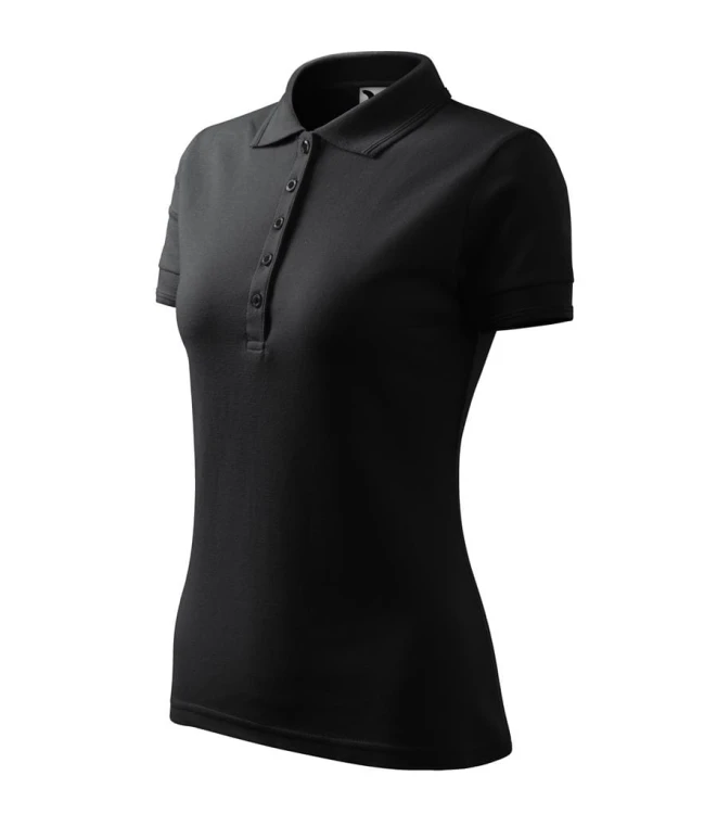 Koszulka czarna polo z logo na sercu damska z nadrukiem logo firmy 200g 210 koszulka polo WSZYSTKIE KOLORY (48).jpg