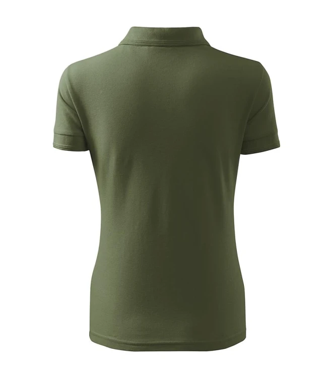 Koszulka czarna polo z logo na sercu damska z nadrukiem logo firmy 200g 210 koszulka polo WSZYSTKIE KOLORY (78).jpg