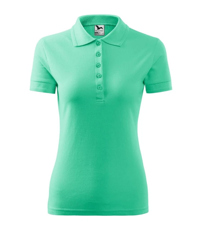 Koszulka czarna polo z logo na sercu damska z nadrukiem logo firmy 200g 210 koszulka polo WSZYSTKIE KOLORY (86).jpg