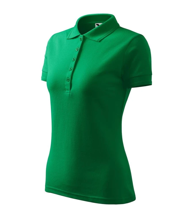 Koszulka czarna polo z logo na sercu damska z nadrukiem logo firmy 200g 210 koszulka polo WSZYSTKIE KOLORY (104).jpg