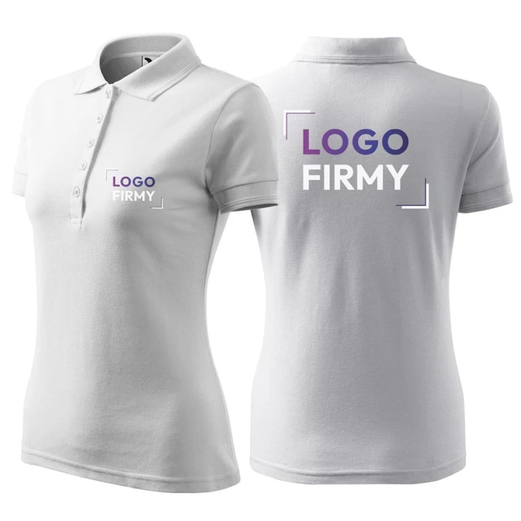 Koszulka czarna polo z logo na sercu i plecach damska z nadrukiem logo firmy 200g 210 koszulka polo WSZYSTKIE KOLOR (3).jpg