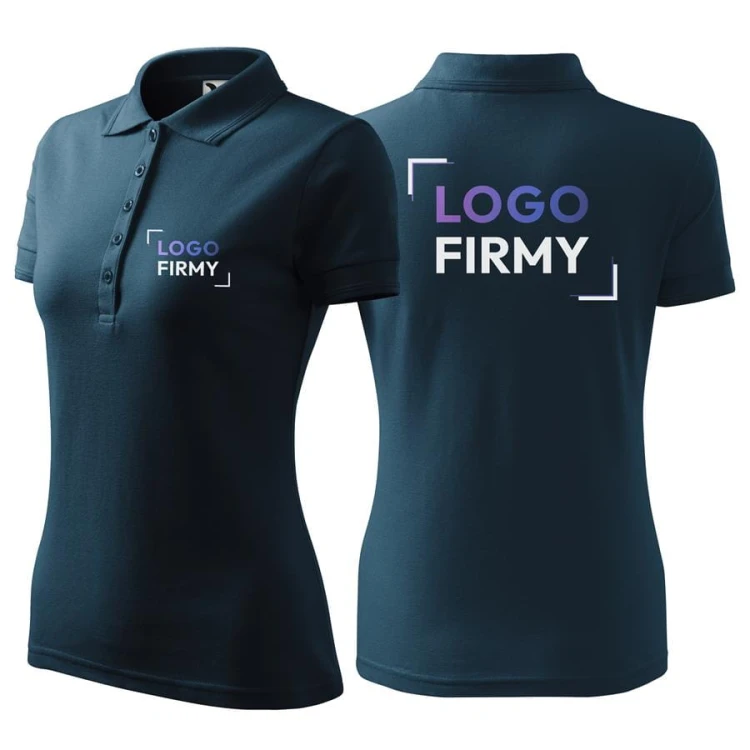 Koszulka czarna polo z logo na sercu i plecach damska z nadrukiem logo firmy 200g 210 koszulka polo WSZYSTKIE KOLOR (15).jpg