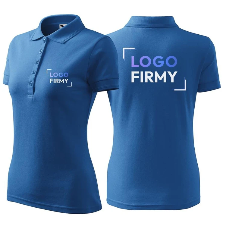 Koszulka czarna polo z logo na sercu i plecach damska z nadrukiem logo firmy 200g 210 koszulka polo WSZYSTKIE KOLOR (21).jpg