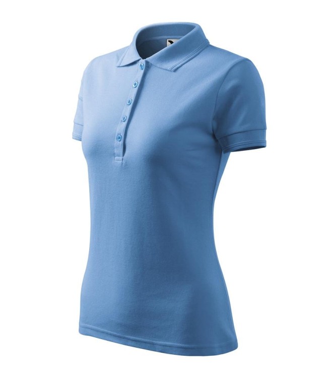 Koszulka czarna polo z logo na sercu i plecach damska z nadrukiem logo firmy 200g 210 koszulka polo WSZYSTKIE KOLORY  (14).jpg
