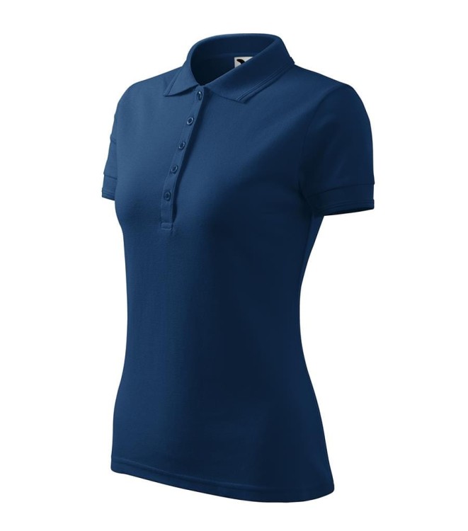 Koszulka czarna polo z logo na sercu i plecach damska z nadrukiem logo firmy 200g 210 koszulka polo WSZYSTKIE KOLORY  (21).jpg