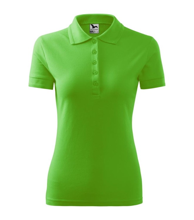 Koszulka czarna polo z logo na sercu i plecach damska z nadrukiem logo firmy 200g 210 koszulka polo WSZYSTKIE KOLORY  (63).jpg