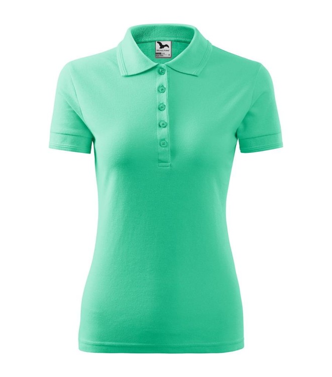 Koszulka czarna polo z logo na sercu i plecach damska z nadrukiem logo firmy 200g 210 koszulka polo WSZYSTKIE KOLORY  (87).jpg