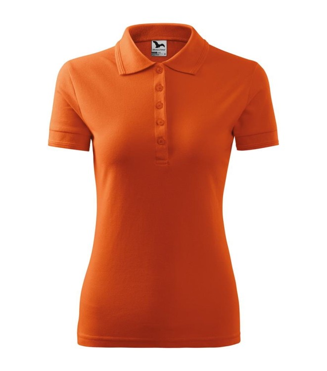 Koszulka czarna polo z logo na sercu i plecach damska z nadrukiem logo firmy 200g 210 koszulka polo WSZYSTKIE KOLORY  (90).jpg