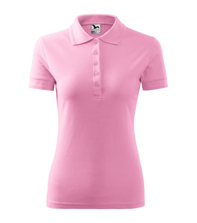 Koszulka czarna polo z logo na sercu i plecach damska z nadrukiem logo firmy 200g 210 koszulka polo WSZYSTKIE KOLORY  (95).jpg