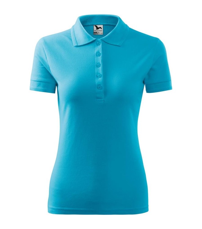 Koszulka czarna polo z logo na sercu i plecach damska z nadrukiem logo firmy 200g 210 koszulka polo WSZYSTKIE KOLORY  (98).jpg