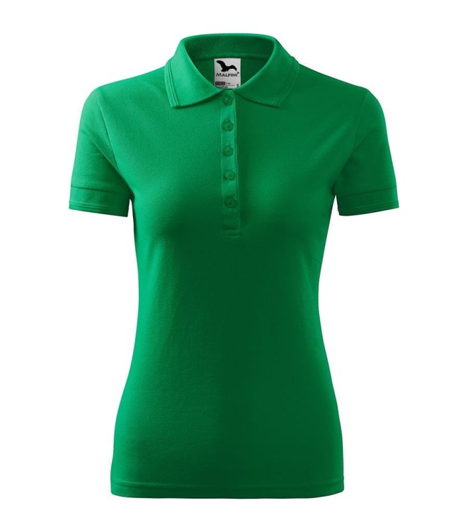 Koszulka czarna polo z logo na sercu i plecach damska z nadrukiem logo firmy 200g 210 koszulka polo WSZYSTKIE KOLORY  (106).jpg