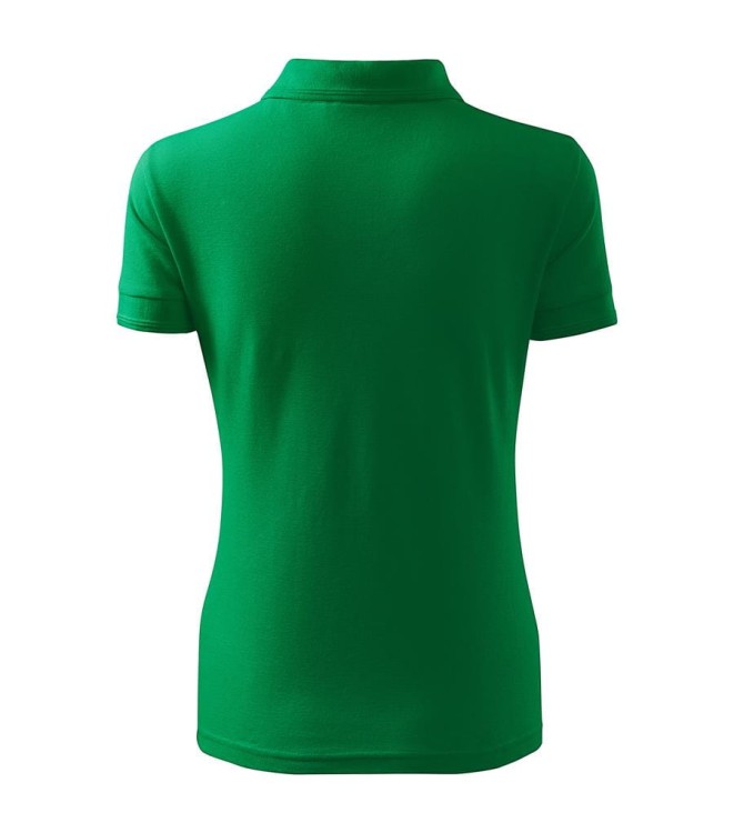 Koszulka czarna polo z logo na sercu i plecach damska z nadrukiem logo firmy 200g 210 koszulka polo WSZYSTKIE KOLORY  (107).jpg