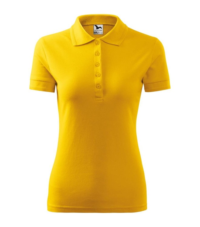Koszulka czarna polo z logo na sercu i plecach damska z nadrukiem logo firmy 200g 210 koszulka polo WSZYSTKIE KOLORY  (109).jpg