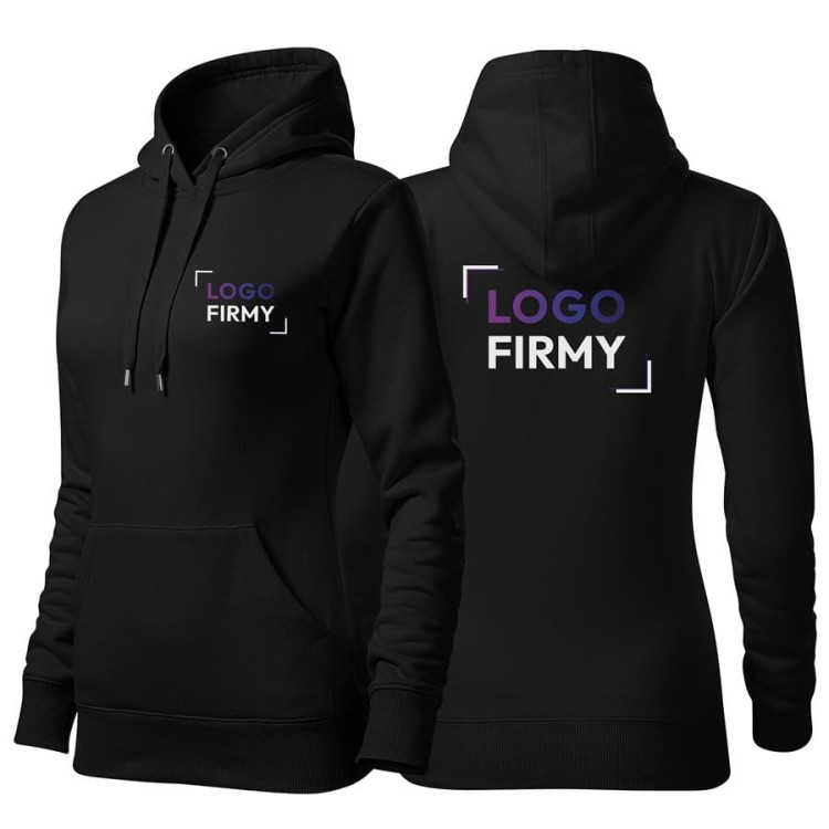 Bluza czarna damska z logo na sercu i plecach z nadrukiem logo firmy 320g 414 kolor 01 bluza cape.jpg