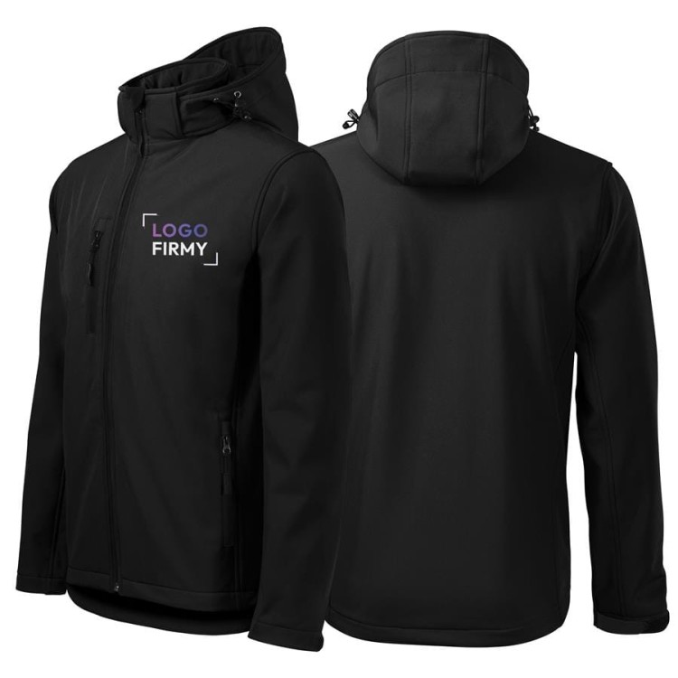 Kurtka czarna softshell Malfini męska z logo na sercu z nadrukiem logo firmy 300g 522kolor 01.jpg