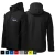 Kurtka czarna softshell Malfini męska z logo na sercu z nadrukiem logo firmy 300g 522 WSZYSTKIE KOLORY.webp