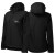 Kurtka czarna softshell Malfini damska z logo na sercu z nadrukiem logo firmy 300g 521 kolor 01.jpg