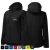 Kurtka czarna softshell Malfini damska z logo na sercu z nadrukiem logo firmy 300g 521 WSZYSTKIE KOLORY.webp