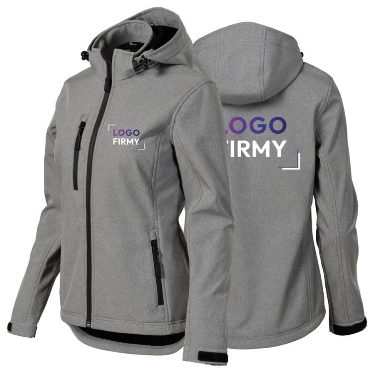 Kurtka czarna softshell Malfini damska z logo na sercu i plecach z nadrukiem logo firmy 300g 521 WSZYSTKIE KOLORY ( (4).jpg