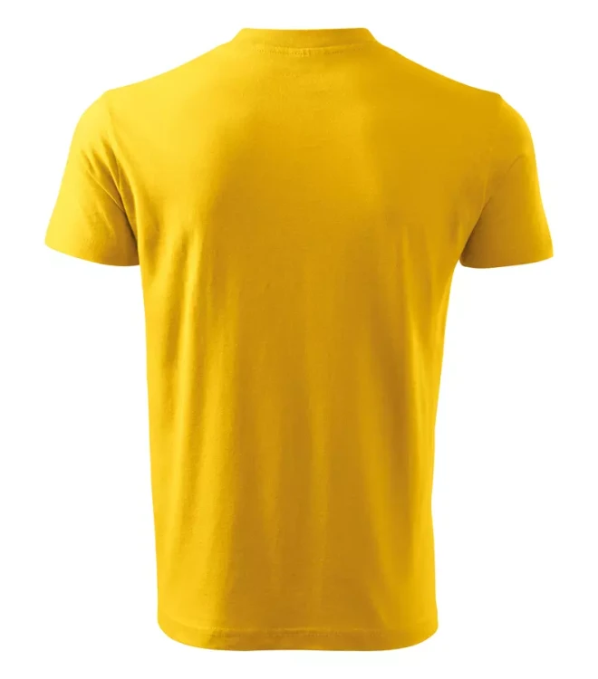 Koszulka unisex 160g Single Jersey V-neck102 z logo własnym nadrukiem na sercu odzież reklamowa WSZYSTKIE KOLORY (28).webp
