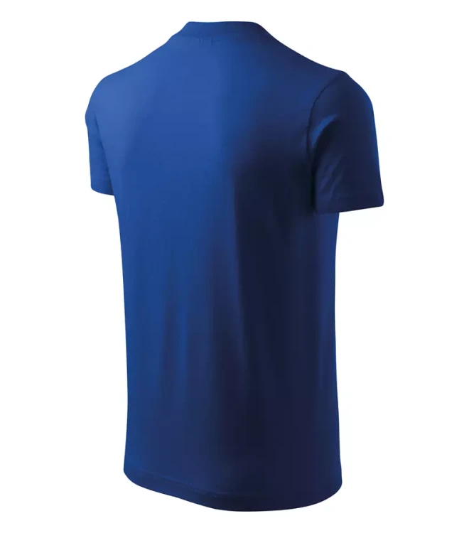 Koszulka unisex 160g Single Jersey V-neck102 z logo własnym nadrukiem na sercu odzież reklamowa WSZYSTKIE KOLORY (35).webp