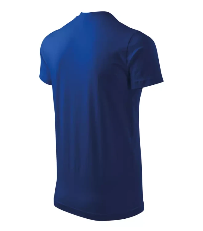 Koszulka unisex 200g Single Jersey Heavy V-neck111 z logo własnym nadrukiem na sercu i plecach odzież reklamowa WSZYSTKIE KOLORY (24).webp