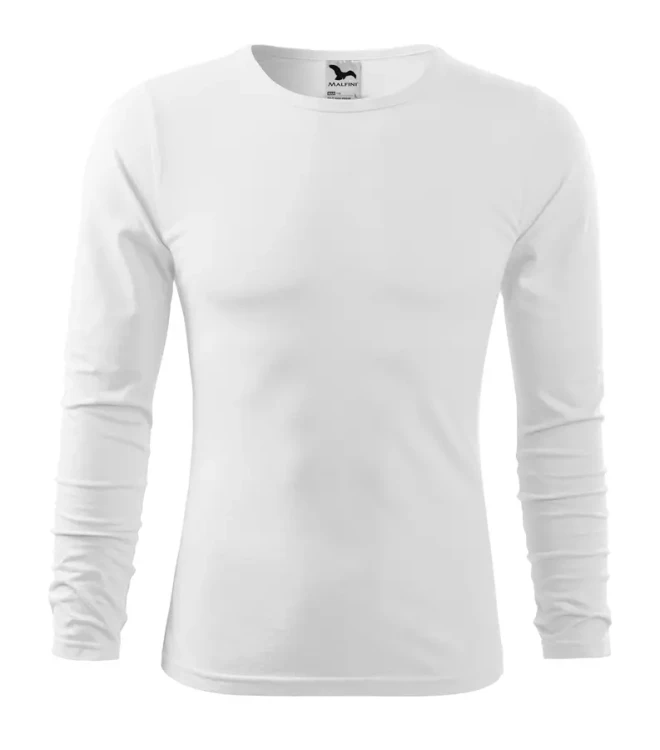 Koszulka męska z długim rękawem 160g Fit-T LS119 z logo własnym nadrukiem na sercu i plecach odzież reklamowa WSZYSTKIE KOLORY (2).webp