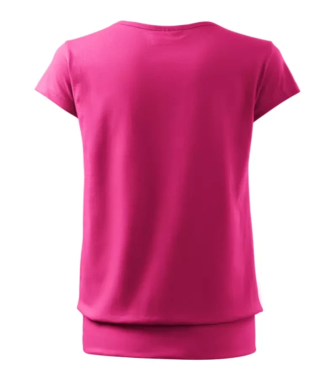 Koszulka damska 150g City120 z logo własnym nadrukiem na sercu odzież reklamowa WSZYSTKIE KOLORY (50).webp