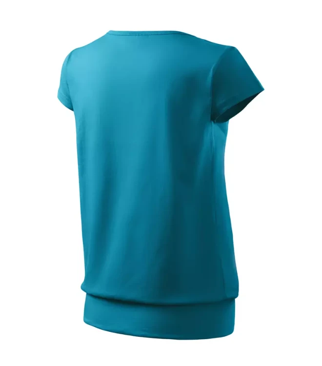 Koszulka damska 150g City120 z logo własnym nadrukiem na sercu odzież reklamowa WSZYSTKIE KOLORY (69).webp