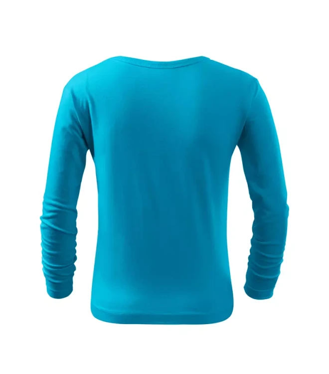 Koszulka dziecięca z długim rękawem 160g Fit-T LS121 z logo własnym nadrukiem na sercu odzież reklamowa WSZYSTKIE KOLORY (32).webp