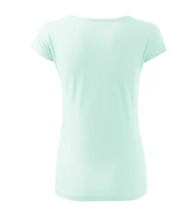 Koszulka damska 150g Pure122 z logo własnym nadrukiem na sercu i plecach odzież reklamowa WSZYSTKIE KOLORY (106).webp