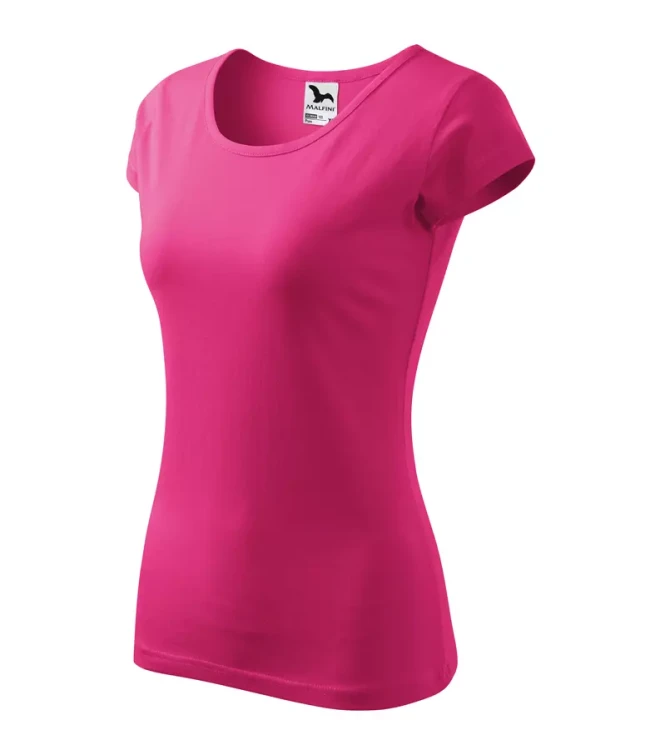 Koszulka damska 150g Pure122 z logo własnym nadrukiem na sercu odzież reklamowa WSZYSTKIE KOLORY (63).webp